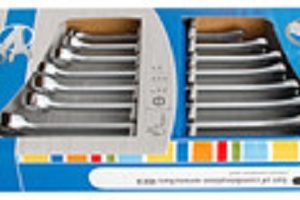 Juego de llaves combinadas IBEX en expositor de cartón