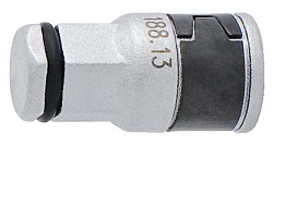 Adaptador para puntas con pieza para llave de 10 mm