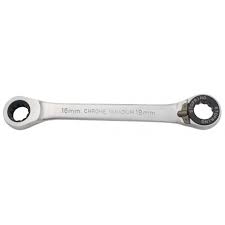 Llave plana con carraca