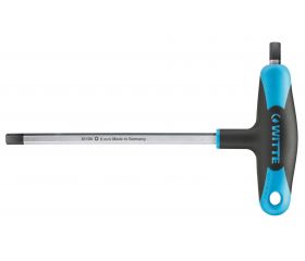 Llave en "T" hexagonal doble varilla PRO