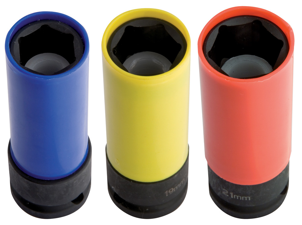 Vaso 1/2" de impacto con protección de plástico - Imagen 2