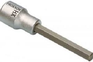 Vaso 3/8" con punta hexagonal larga