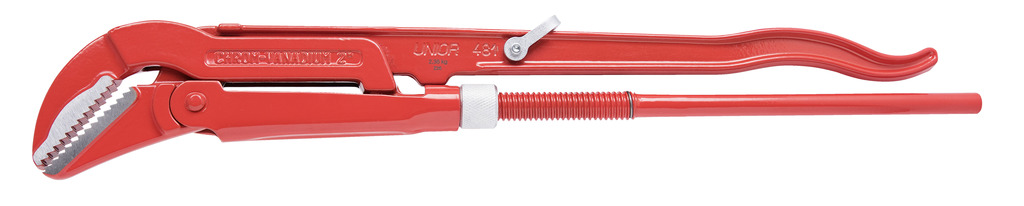 Llave para tubos, modelo sueco, 45°, para un trabajo seguro en las alturas - Imagen 2