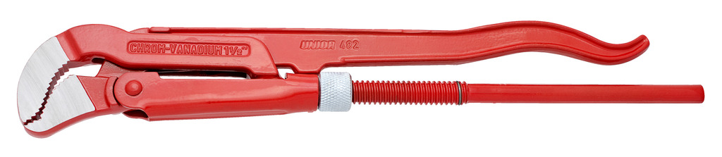 Llave para tubos, modelo sueco, 45°, forma de S - Imagen 2