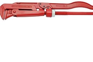 Llave grip autoblocante para tubos, boca lisa