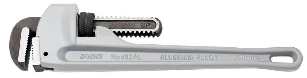 Llave para tubos, extrafuerte, mango de aluminio - Imagen 2
