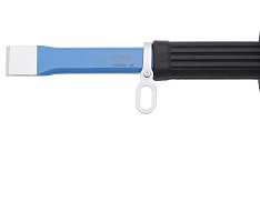 Cortafrio plano con protector, para un trabajo seguro en las alturas