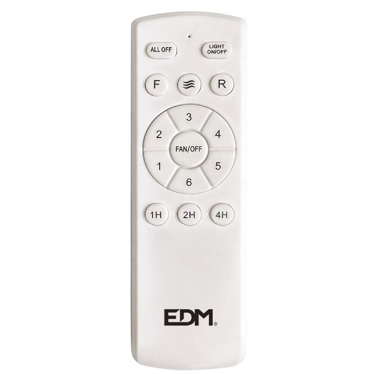 VENTILADOR DE TECHO 3CCT Ø107 cm, BLANCO-MADERA - EDM - Imagen 2